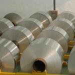 Package 0.006mm Industrial Aluminum Foil Rolls for sale