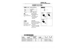 China 10A 150V Schottky Barrier Diode HBR10150 TO-220 TO-220HF TO-22OMF supplier