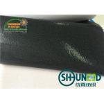 Black Shirt Interlining With S / M / H / 2H / 3H handfeeling For Collar Of Shirts for sale