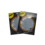 Clear Window Three Side Seal Hang Hole Zip Lock Pouch