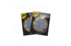 China Clear Window Three Side Seal Hang Hole Zip Lock Pouch supplier