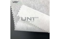 China Adhesive Fusible Non Woven Interlining Double Dot For Garment supplier