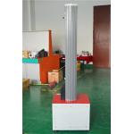 Single Column Leather Tensile Testing Machines 2KN With Microcomputer Display