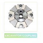 Flexible Vibration Resistance Excavator Coupling For Internal Combustion Engines Flywheels for sale
