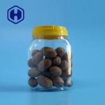 830ml Peanut Cashew Air Tight Plastic Jar with Clear Screw Lid Food Grade for sale
