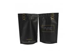China Matte Black Coffee Laminated Foil Pouch Packaging supplier