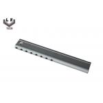 Natural Anodized Aluminum Extrusion Profiles CNC Machining Holes for sale