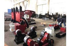 China Tank Pipe Welding 10T Load Capacity Self Aligning Pipe Weldig Rollers Stands supplier