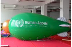 China flying blimps inflatable advertising/helium flying blimps supplier