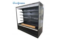 China Single Temperature Open Showcase Chiller Refrigerated Beverage Display Case supplier