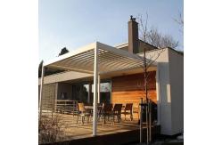 China 4x3m Manual/electric Alu.Louvred Pergola supplier