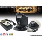 Rechargeable Coal Miners Lamp With 360 Degree Switch 10000 Lux 146 Lum for sale