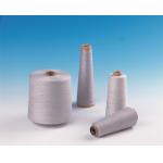 White Heatproof Metal Conductive Yarn , 40S Blended Yarn for sale