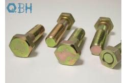 China DIN931 HEX BOLTS YZP CLASS 8.8 S45C M8-M48 supplier
