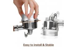 China Sliver 54mm Hands Free Aluminum Coffee Dosing Funnel for Home Cafe supplier
