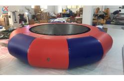 China Supplier Inflatable Water Games Inflatable Water Floating TrampolineWith Pump supplier