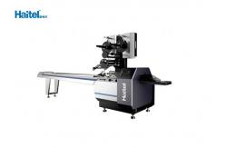 China Stainless Steel Horizontal Flow Pack Machine Dual Frequency Transformer supplier