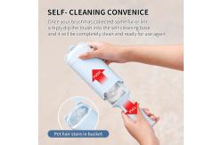 China Self Cleaning Plastic Dog Pet Lint Hair Remover Roller For Bed Clothes supplier
