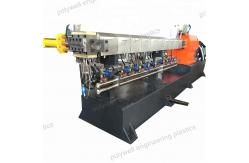 China Polyamide 66 Flakes Granulator Parallel Twin Screw Extruder Machine Polyamide making extruder supplier