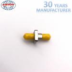 Yellow ST Fiber Optic Accessories , FTTH / FTTX Fiber Optic Cable Adapter for sale