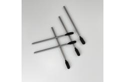 China Gray PP Stick Industrial Black Foam Tip Swabs Dust Free supplier