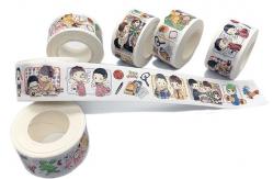 China Tearable 65g CMYK Decorative Masking Washi Tape supplier