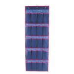 20 Breathable Pockets Cozy Organizer Over The Door Shoe Rack for sale