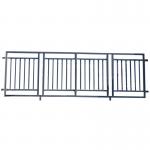 ODM Outdoor Aluminum Fence System Aluminium Decking Balustrade And Handrails for sale