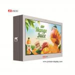 JCVISION 65'' Outdoor Waterproof Digital Signage Wall Mounted LCD Display for sale