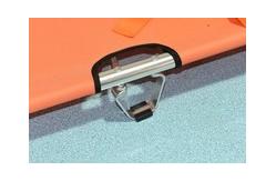 China Portable Medical Emergency Folding Stretcher With Heavy Duty Handle Carrying Case supplier