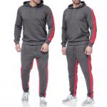 35% Polyester 65% Cotton Anti - Static Custom Outdoor Clothing Fitness Sweat Suit S - 5XL Size for sale