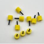 Disposable Polyurethane Foam Ear Tips Yellow 50 Pcs Per Bag for sale