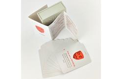 China Recyclable Coated Custom Game Card Printing Matt Varnishing supplier