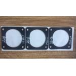5.0mm Thick Black Silicone Rubber Pad ASTM Tested Five Hole Automotive Seals for sale