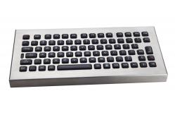 China Desktop Waterproof Industrial Computer Keyboard Red Baklit Colour 82 Keys supplier