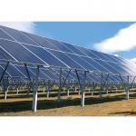 Hot-dip Galvanized Steel Photovoltaic Mounting System Ground Solar Bracket System for sale
