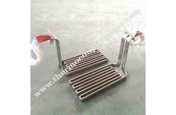 China Heating Element Immersion Flat Tubular Oil Heater For KFC Fryer supplier