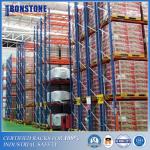Q355 Steel Double Deep Pallet Rack With Doubled Storage Density