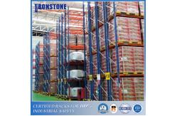 China Q355 Steel Double Deep Pallet Rack With Doubled Storage Density supplier