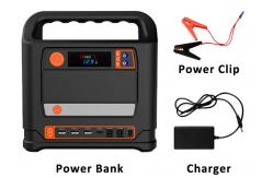 China Energy Storage Lithium Portable Power Station 1000w Waterproof supplier