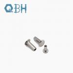 Stainless Steel Flat Head Half Rivet DIN 6792 Cold Forging