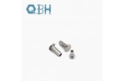 China Stainless Steel Flat Head Half Rivet DIN 6792 Cold Forging supplier
