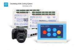 China Double Beam Large Visual Oscillating Knife Cutting Machine Controller Ruida RDD6584U-DFM supplier