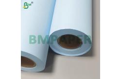 China Double Side Blue Plotter Paper Rolls for CAD Engineering and Drawing supplier