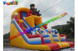China Customized Pirate Inflatable Slide Three Lane , inflatable kids slide supplier