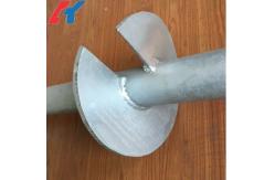 China Galvanized Solar Helical Earth Anchors Screw Helix Pile Foundation Customized supplier