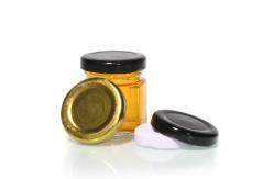China                  Custom Printed Glass Honey Jar Bottle Cap Tinplate Lug Closures              supplier