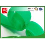 Flame Retardant Green Industrial Strength Hook And Loop Tape Roll For Firefighter Uniform for sale