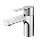 35mm Ceramic Cartridge Wash Basin Faucet Mixer Tap With Spout Height 74 Mm for sale