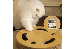China Indoor Interactive Cat Scratching Board Round Cat Scratch Board OEM supplier